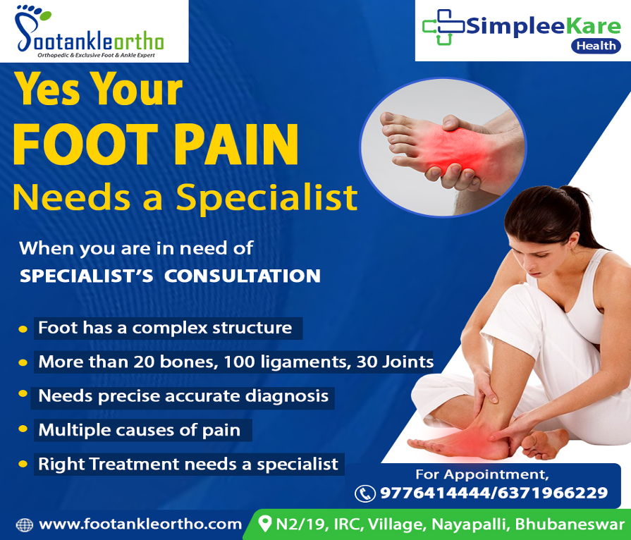 Foot Pain Cure Consultant Bhubaneswar