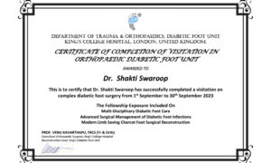 Shakti Swaroop Certificate