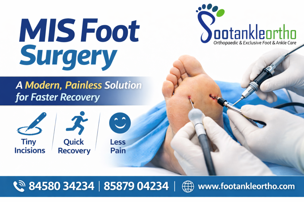 MIS Foot Surgery: A Modern, Painless Solution for Faster Recovery 1 MIS foot surgery