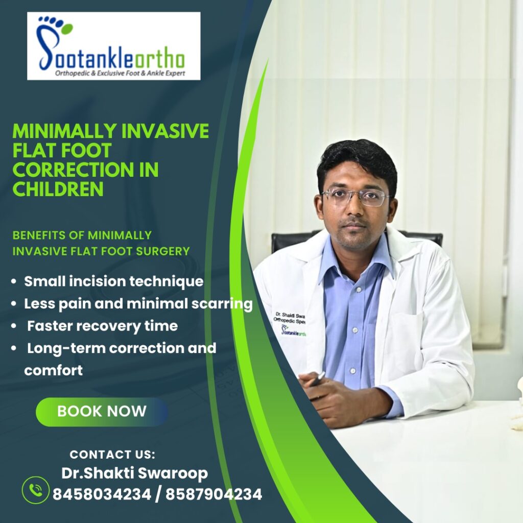Minimally Invasive Flat Foot Surgery