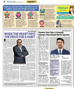 Times of India - Dr.Shakti Swaroop